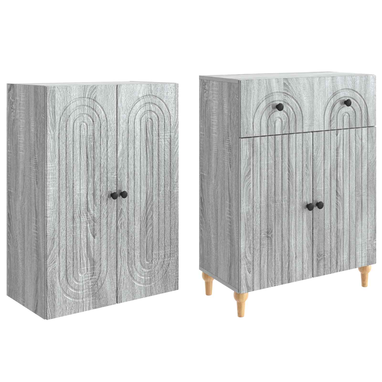 Σέτ Ντουλαπιών 2 pcs 66 x 34,5 x 90 εκ Επεξεργασμένο Ξύλο - Pakobazaar