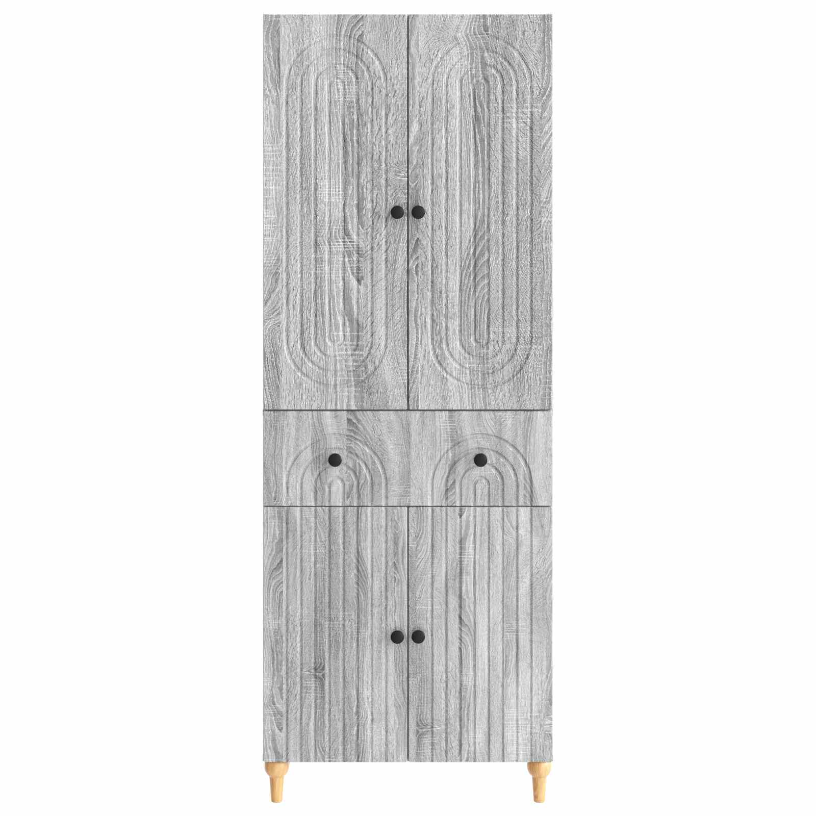 Σέτ Ντουλαπιών 2 pcs 66 x 34,5 x 90 εκ Επεξεργασμένο Ξύλο - Pakobazaar