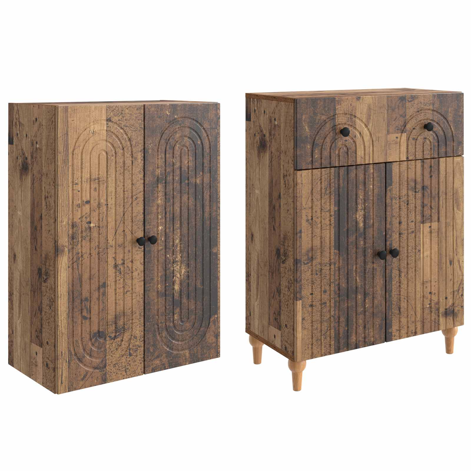 Σέτ Ντουλαπιών 2 pcs 66 x 34,5 x 90 εκ Επεξεργασμένο Ξύλο - Pakobazaar