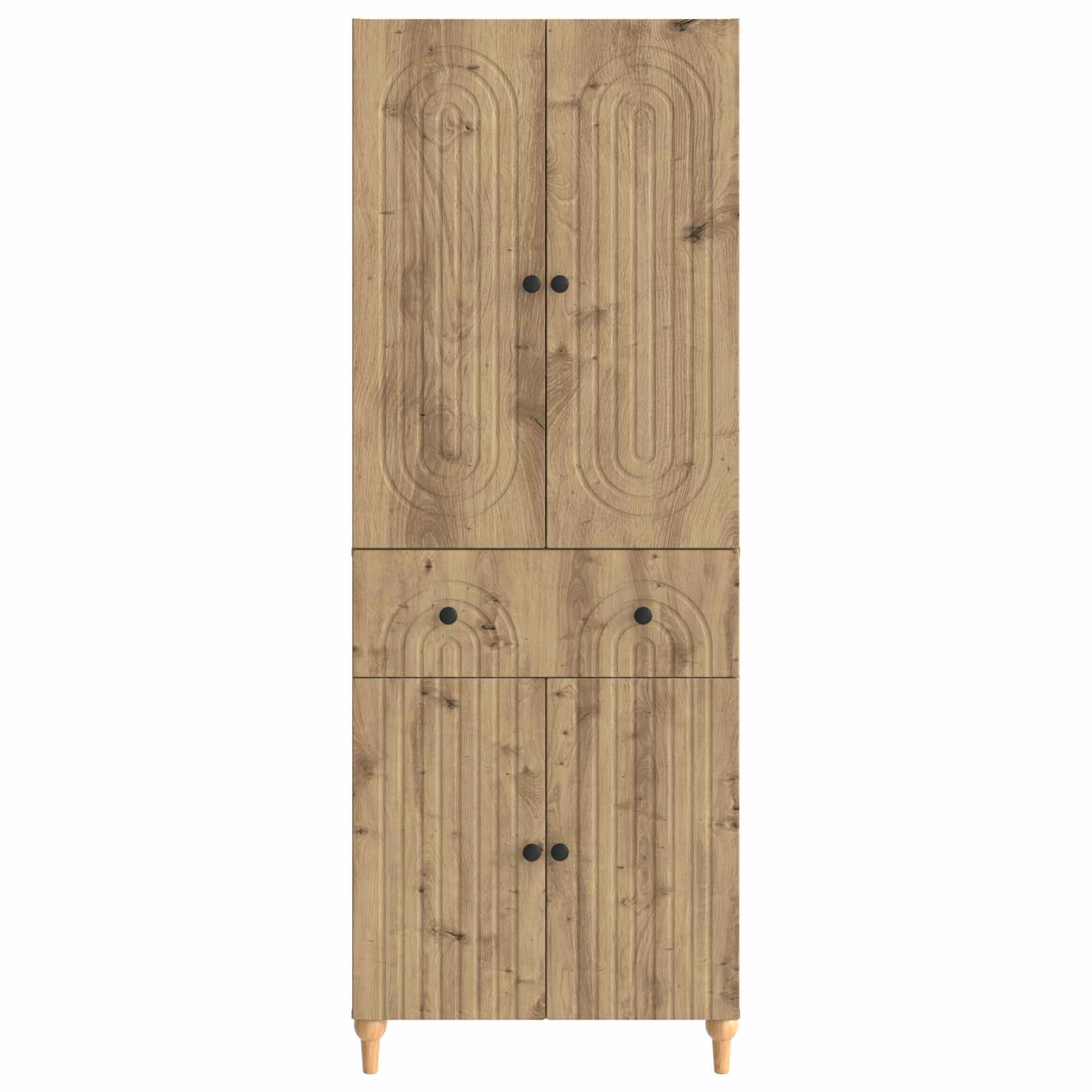 Σέτ Ντουλαπιών 2 pcs 66 x 34,5 x 90 εκ Επεξεργασμένο Ξύλο - Pakobazaar
