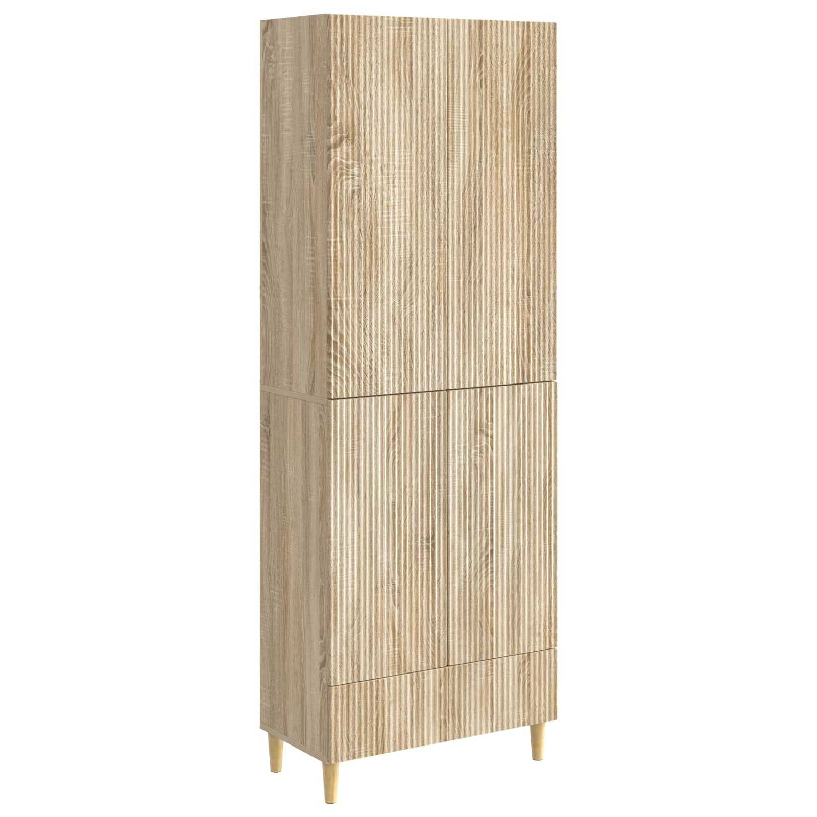 Σέτ Ντουλαπιών 2 pcs 66 x 34,5 x 95 εκ. Επεξεργασμένο Ξύλο - Pakobazaar