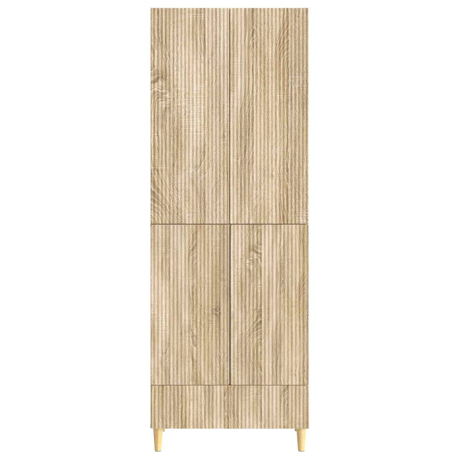 Σέτ Ντουλαπιών 2 pcs 66 x 34,5 x 95 εκ. Επεξεργασμένο Ξύλο - Pakobazaar