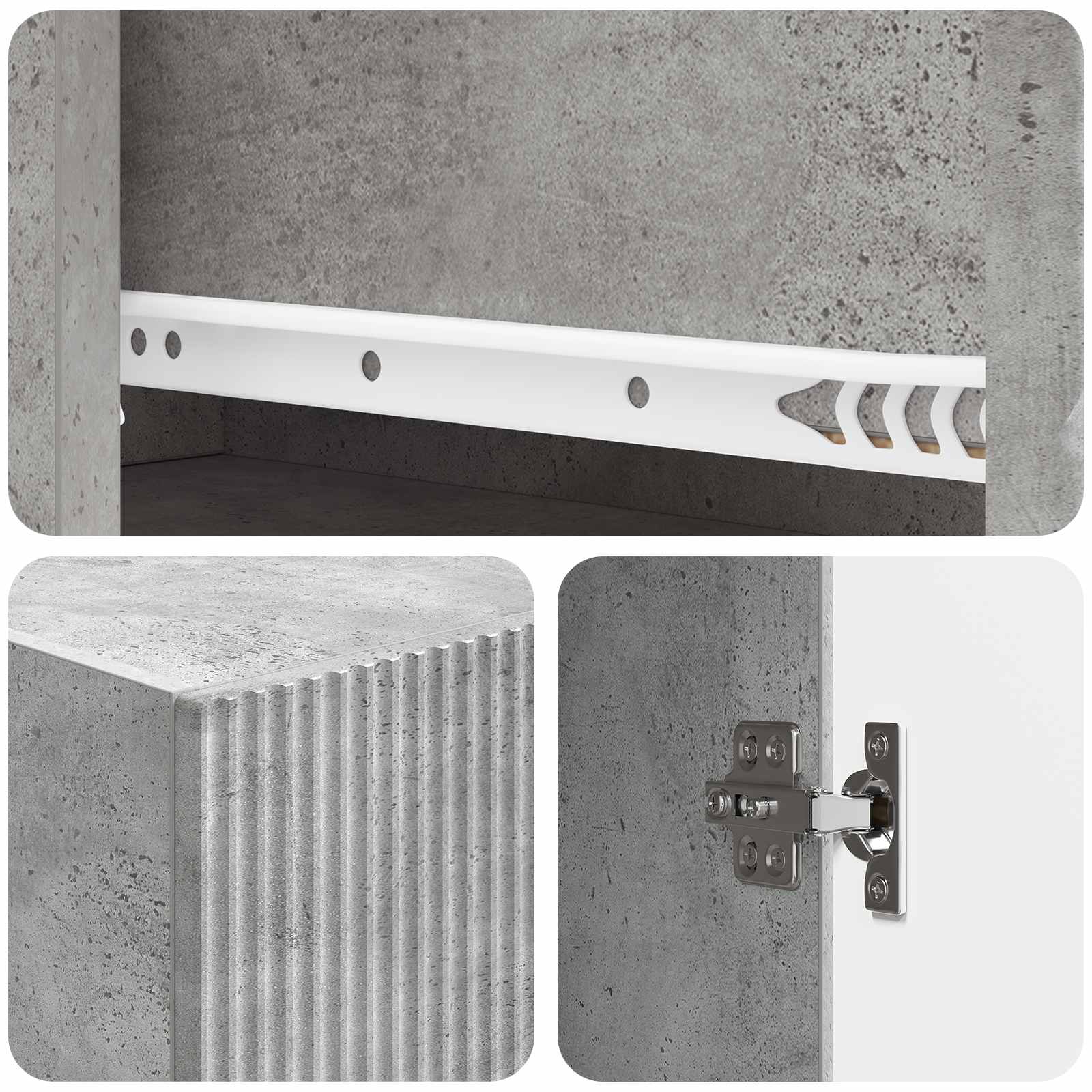 Σέτ Ντουλαπιών 2 pcs 66 x 34,5 x 95 εκ. Επεξεργασμένο Ξύλο - Pakobazaar