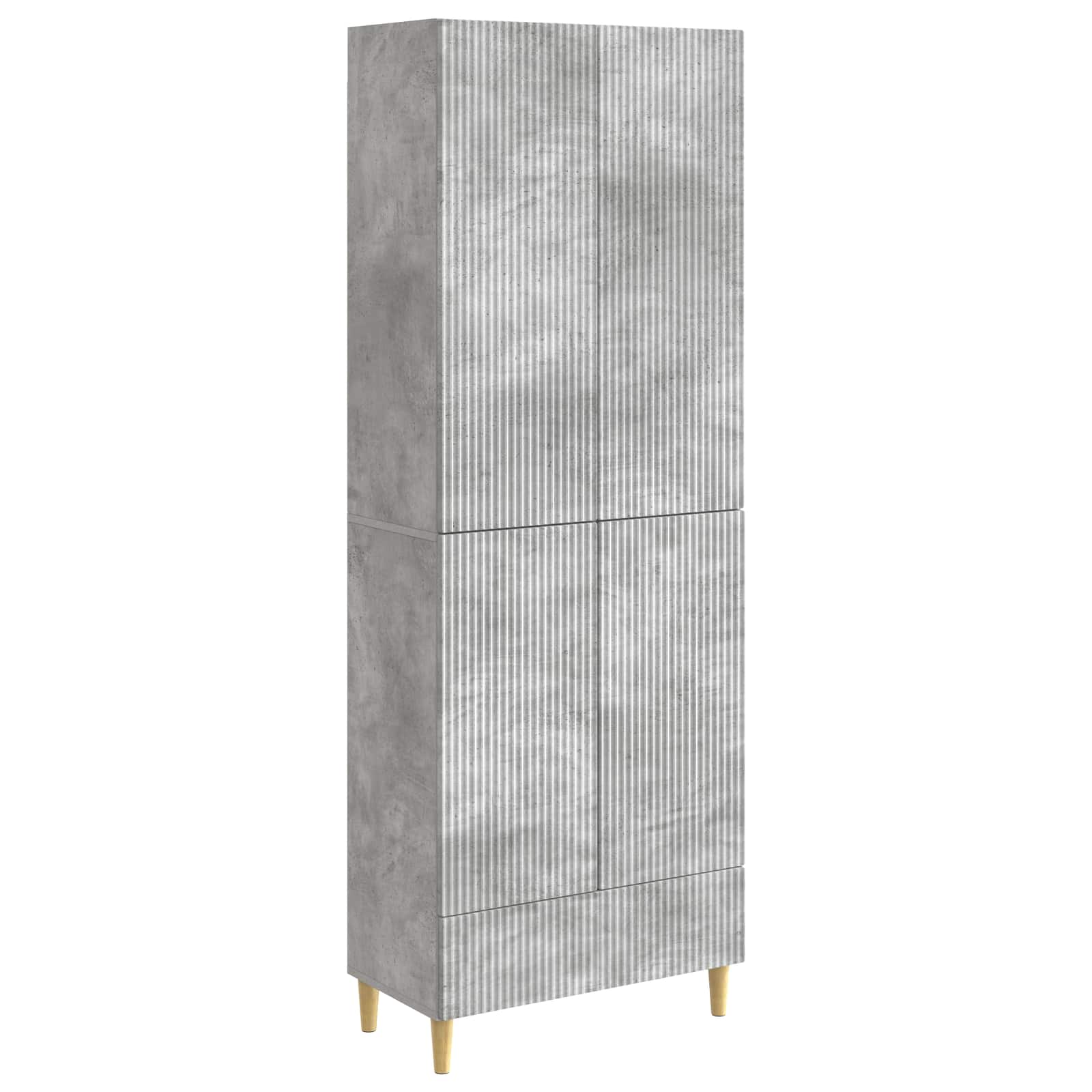 Σέτ Ντουλαπιών 2 pcs 66 x 34,5 x 95 εκ. Επεξεργασμένο Ξύλο - Pakobazaar