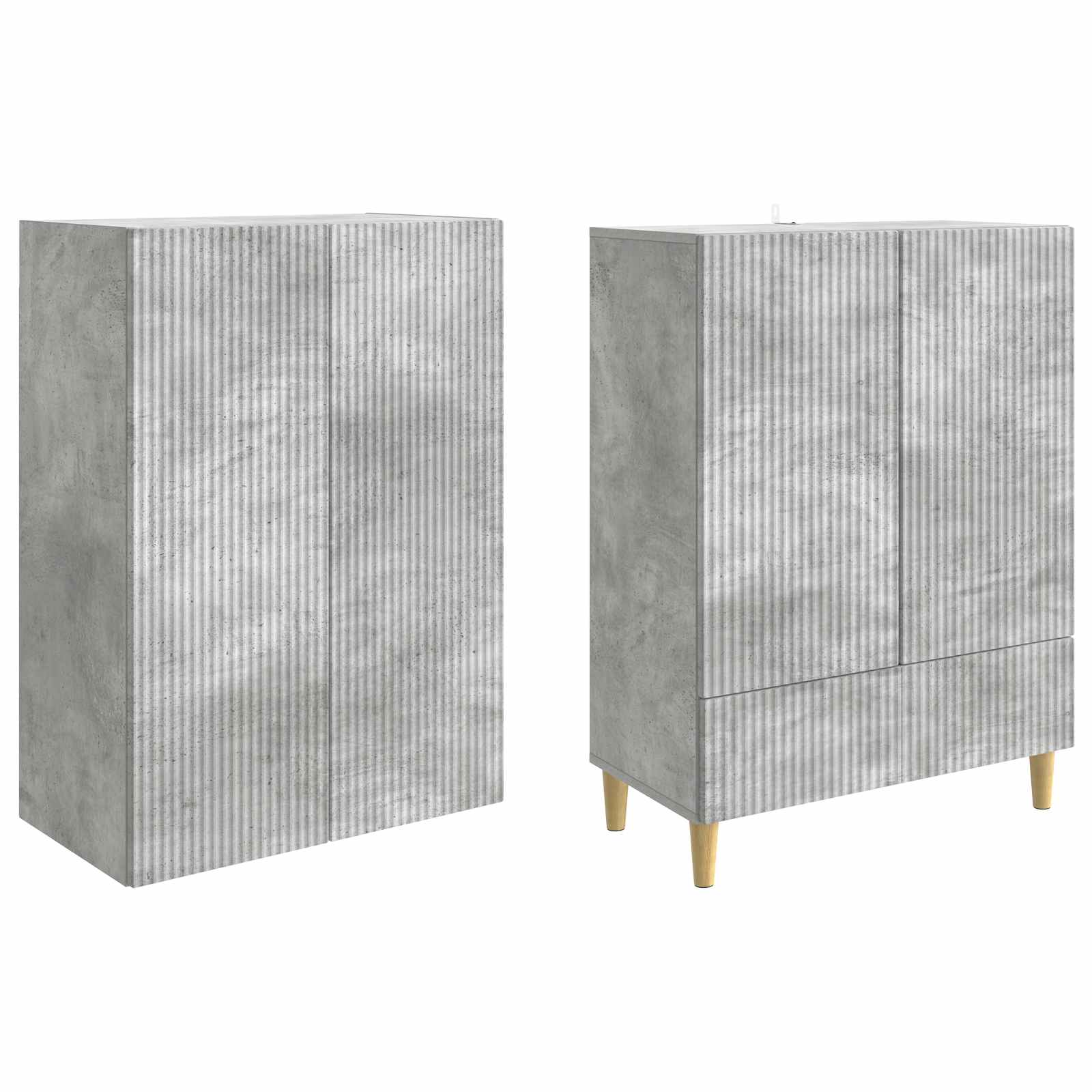 Σέτ Ντουλαπιών 2 pcs 66 x 34,5 x 95 εκ. Επεξεργασμένο Ξύλο - Pakobazaar