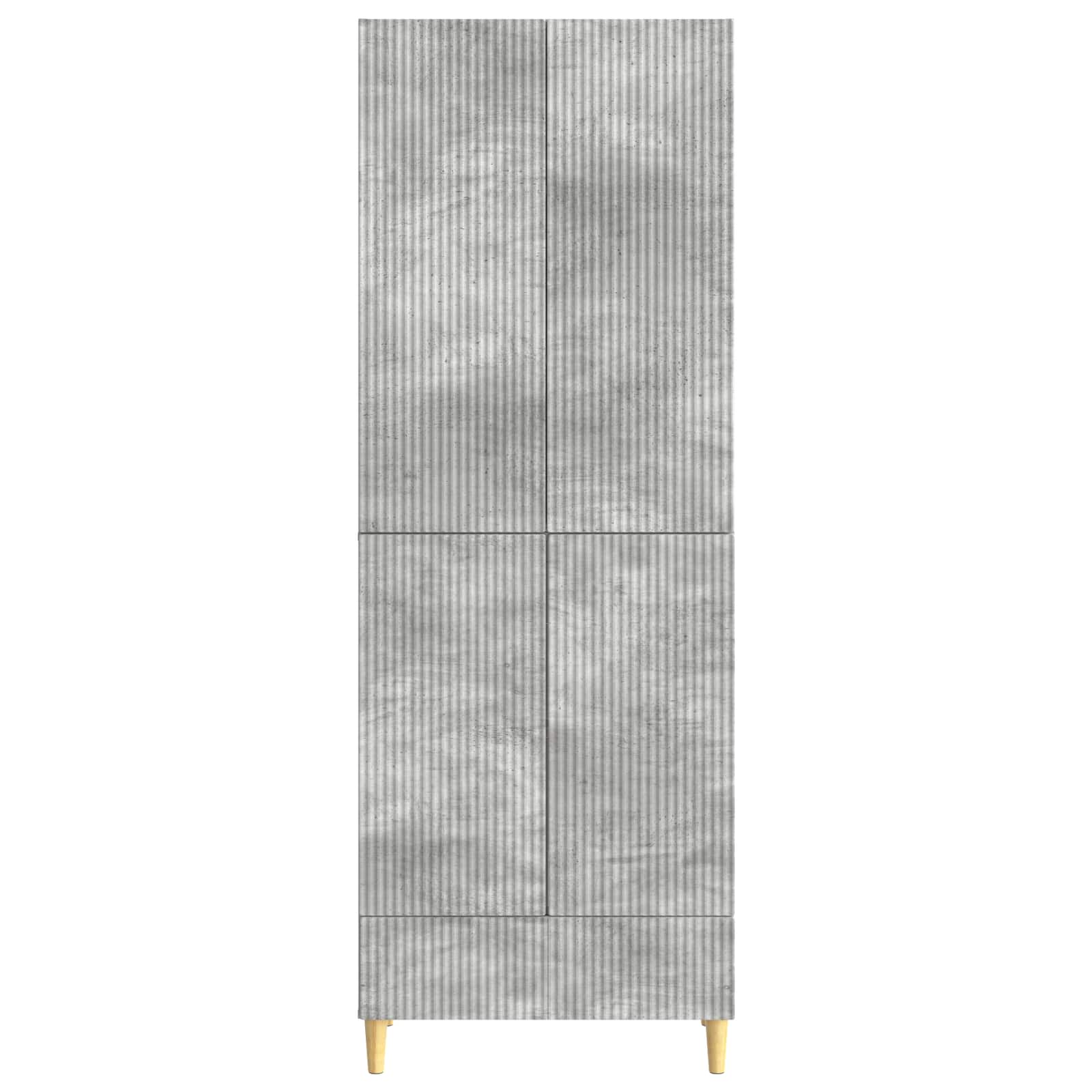 Σέτ Ντουλαπιών 2 pcs 66 x 34,5 x 95 εκ. Επεξεργασμένο Ξύλο - Pakobazaar