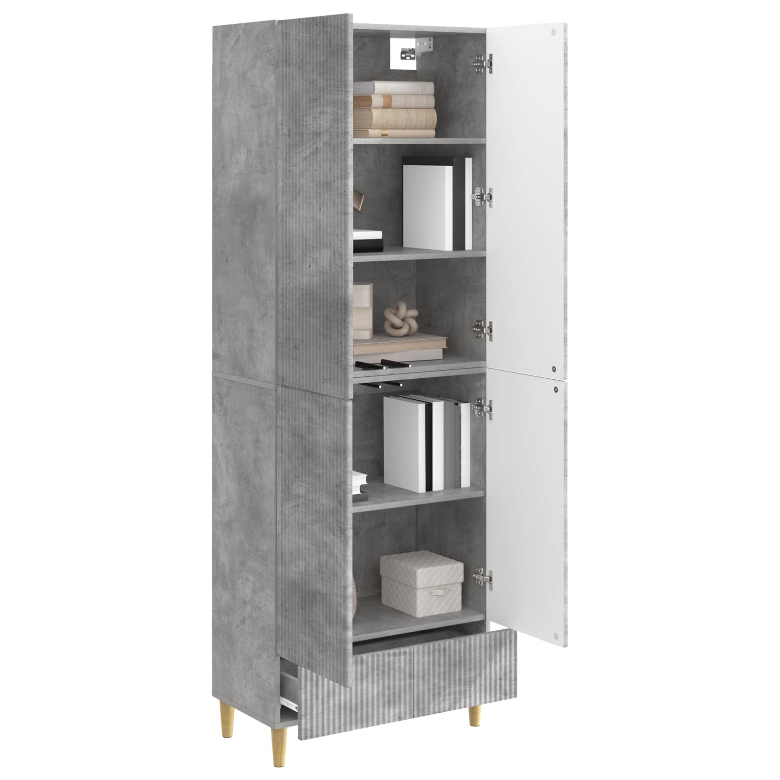 Σέτ Ντουλαπιών 2 pcs 66 x 34,5 x 95 εκ. Επεξεργασμένο Ξύλο - Pakobazaar
