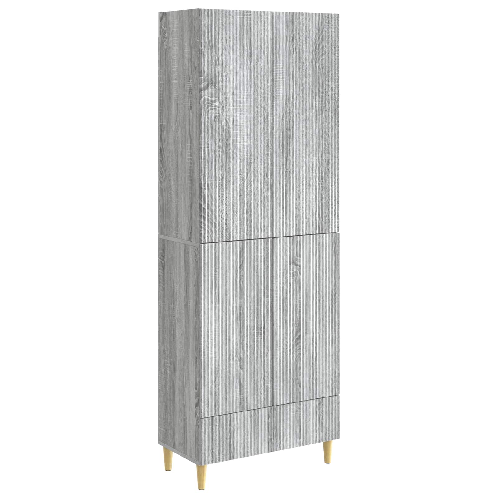 Σέτ Ντουλαπιών 2 pcs 66 x 34,5 x 95 εκ. Επεξεργασμένο Ξύλο - Pakobazaar