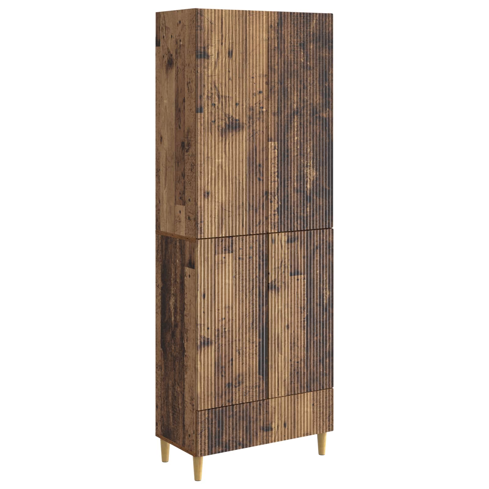 Σέτ Ντουλαπιών 2 pcs 66 x 34,5 x 95 εκ. Επεξεργασμένο Ξύλο - Pakobazaar