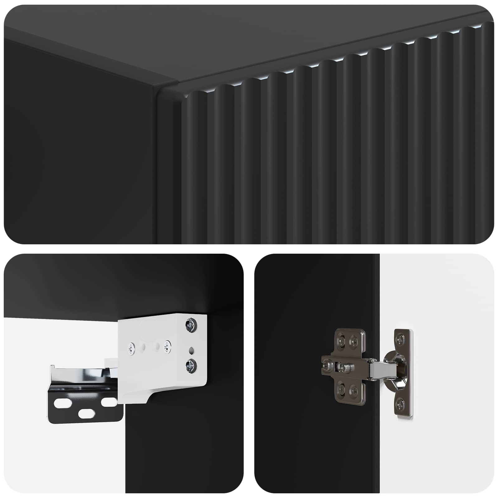 Σέτ Ντουλαπιών 2 pcs 66 x 34,5 x 90 εκ Επεξεργασμένο Ξύλο - Pakobazaar