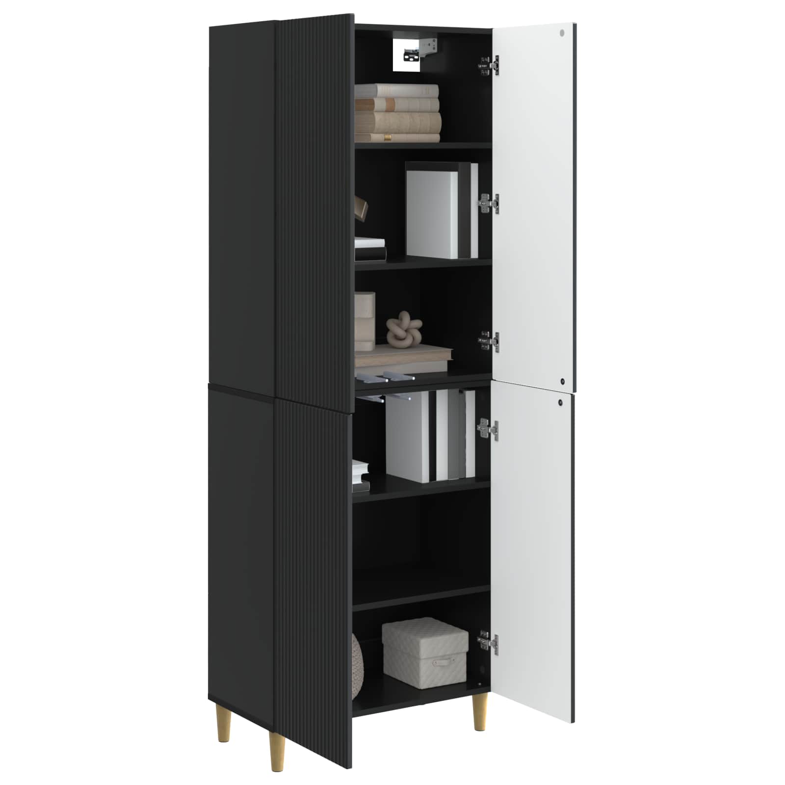Σέτ Ντουλαπιών 2 pcs 66 x 34,5 x 90 εκ Επεξεργασμένο Ξύλο - Pakobazaar