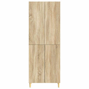 Σέτ Ντουλαπιών 2 pcs 66 x 34,5 x 90 εκ Επεξεργασμένο Ξύλο - Pakobazaar
