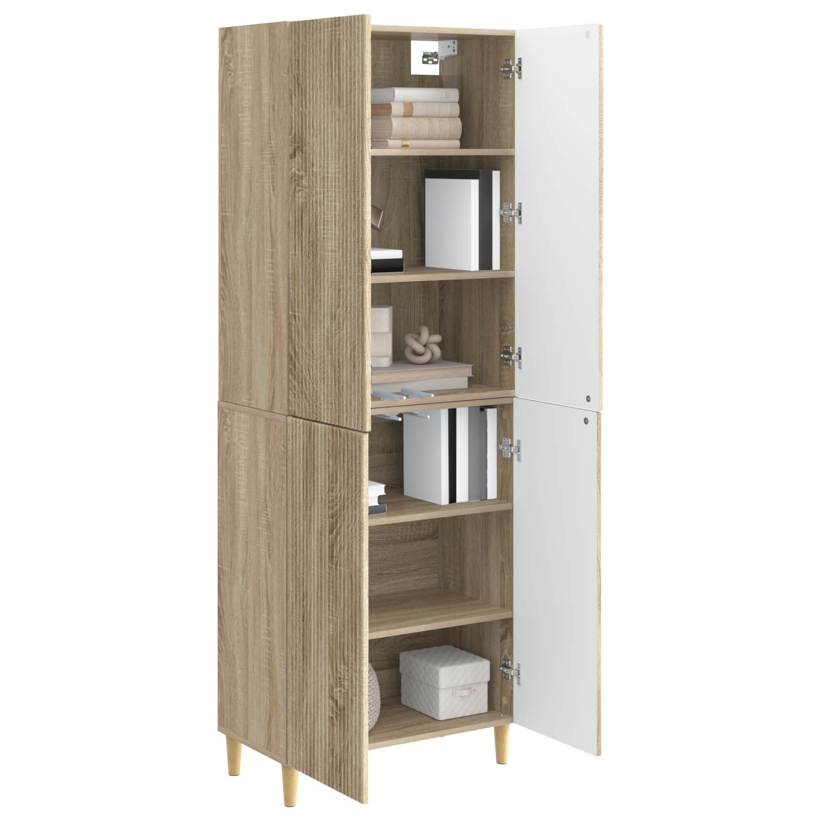 Σέτ Ντουλαπιών 2 pcs 66 x 34,5 x 90 εκ Επεξεργασμένο Ξύλο - Pakobazaar