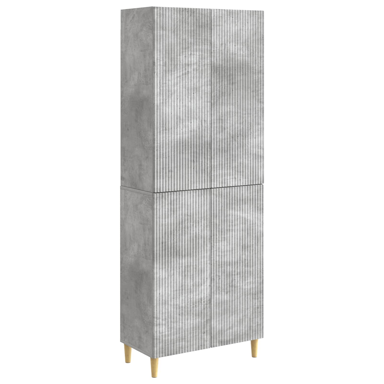 Σέτ Ντουλαπιών 2 pcs 66 x 34,5 x 90 εκ Επεξεργασμένο Ξύλο - Pakobazaar