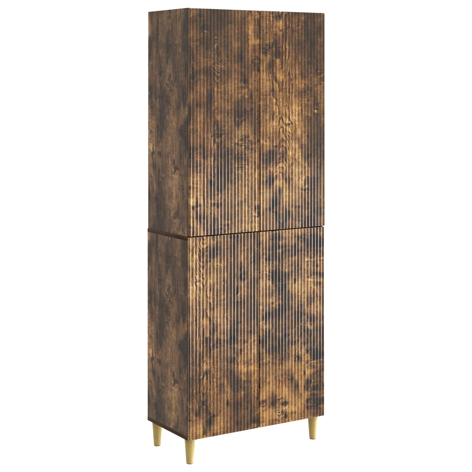 Σέτ Ντουλαπιών 2 pcs 66 x 34,5 x 90 εκ Επεξεργασμένο Ξύλο - Pakobazaar