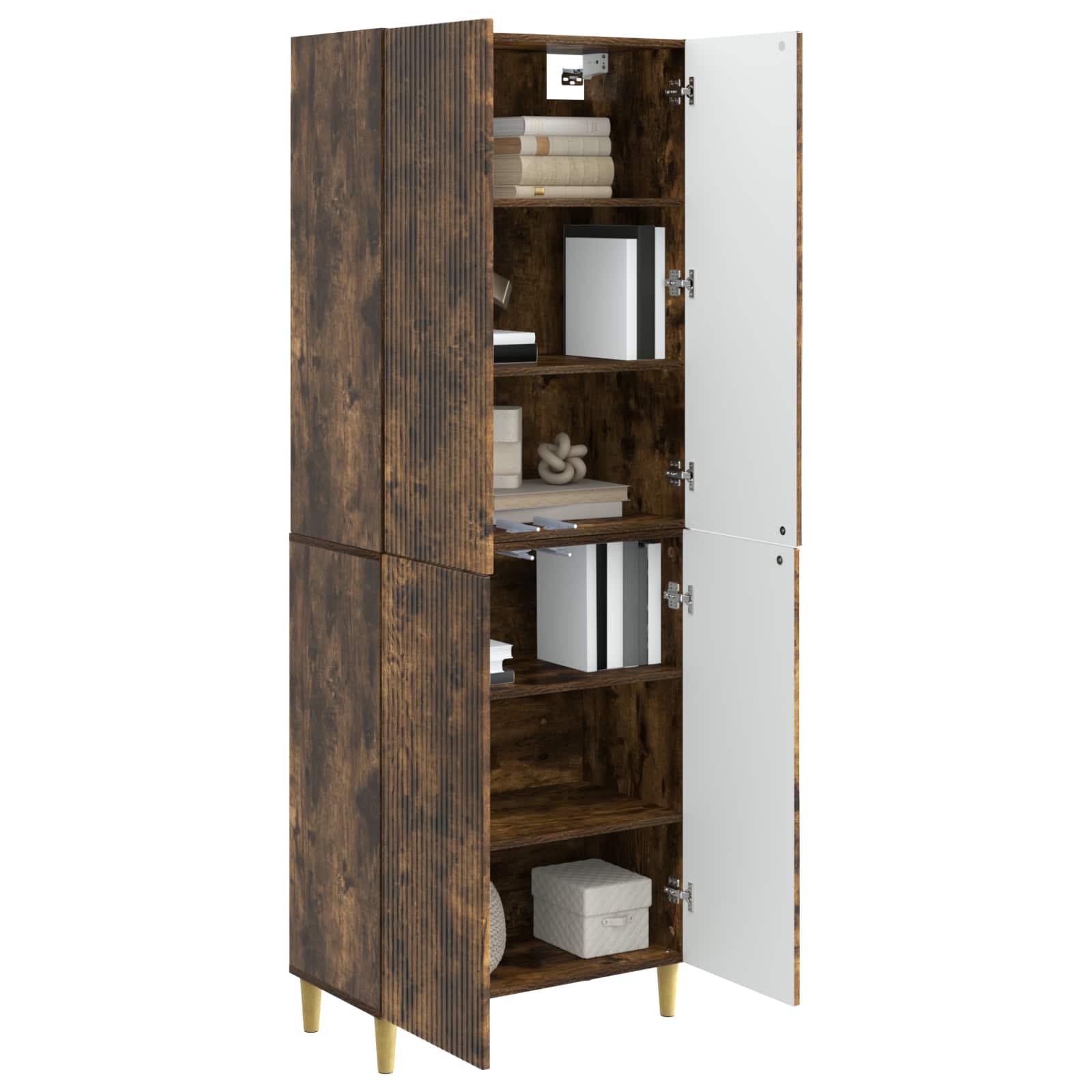 Σέτ Ντουλαπιών 2 pcs 66 x 34,5 x 90 εκ Επεξεργασμένο Ξύλο - Pakobazaar