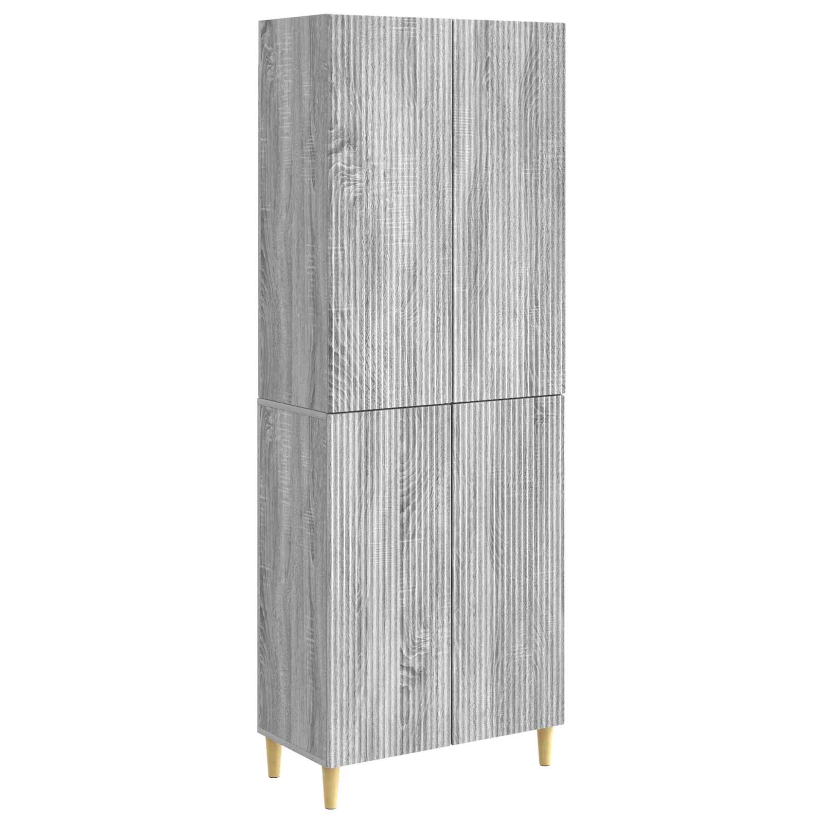 Σέτ Ντουλαπιών 2 pcs 66 x 34,5 x 90 εκ Επεξεργασμένο Ξύλο - Pakobazaar