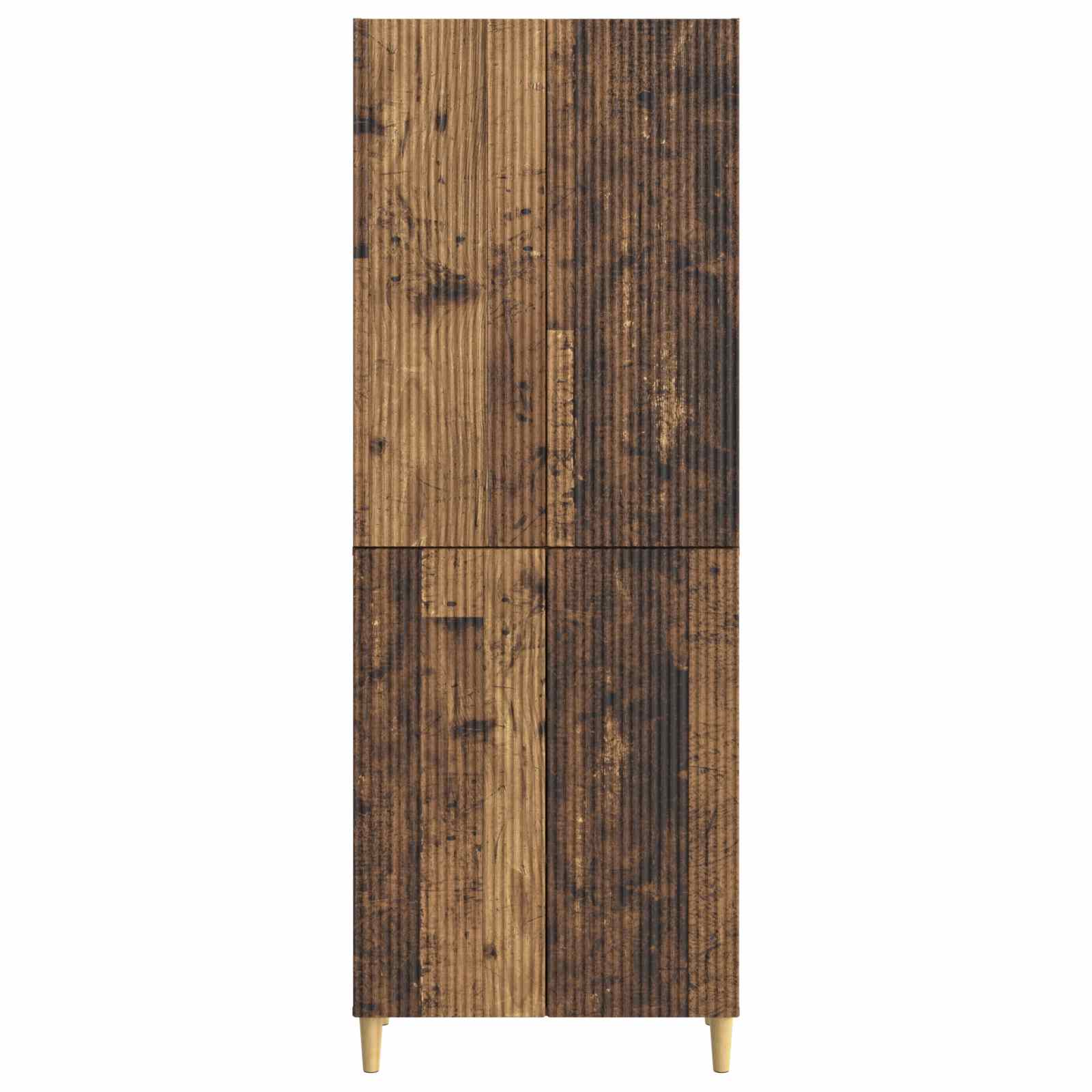 Σέτ Ντουλαπιών 2 pcs Παλαιωμένο ξύλο 66 x 34,5 x 90 εκ - Pakobazaar
