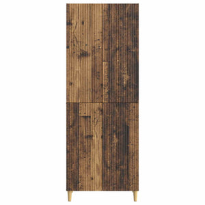 Σέτ Ντουλαπιών 2 pcs Παλαιωμένο ξύλο 66 x 34,5 x 90 εκ - Pakobazaar