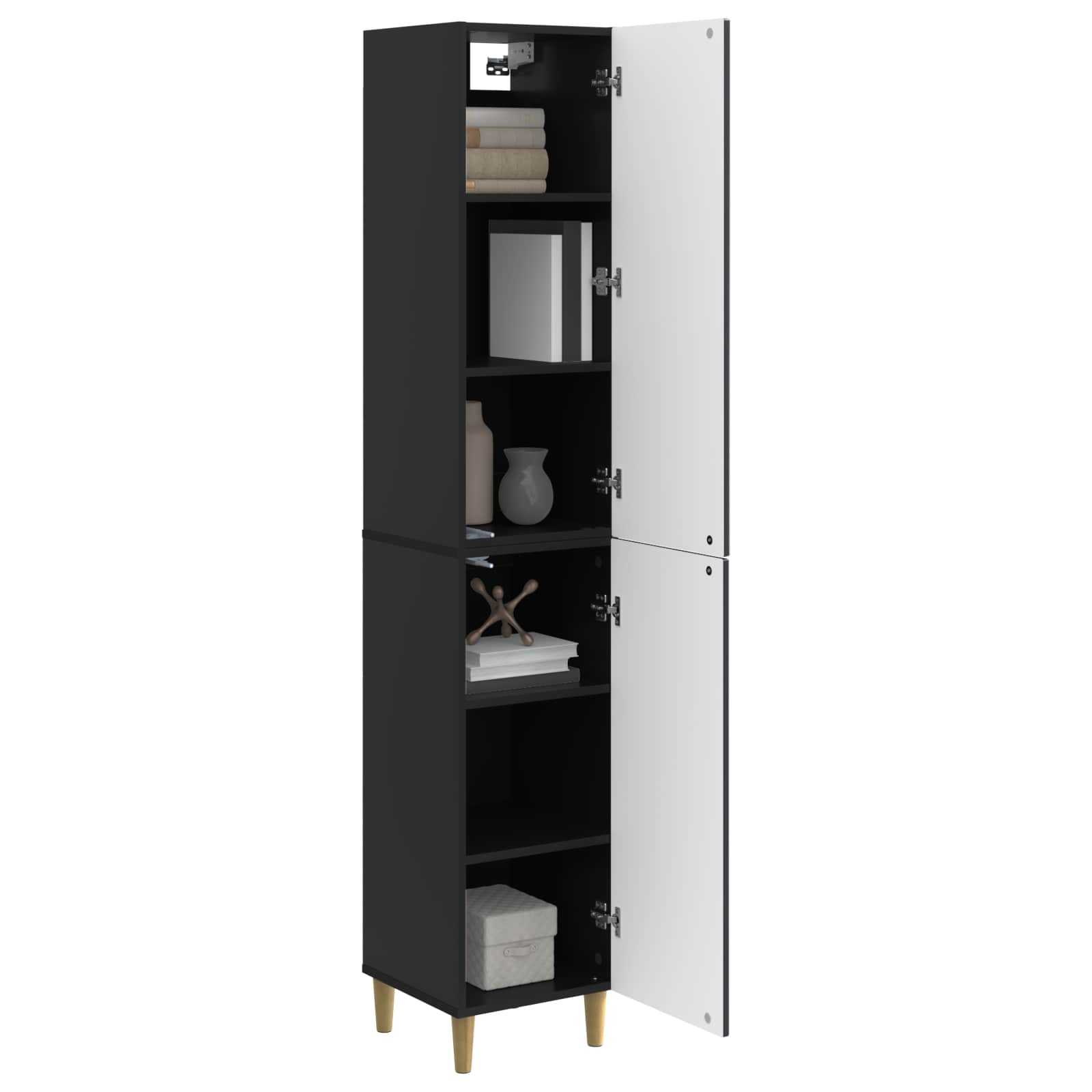 Σέτ Ντουλαπιών 2 pcs 33 x 34,5 x 90 εκ Επεξεργασμένο Ξύλο - Pakobazaar