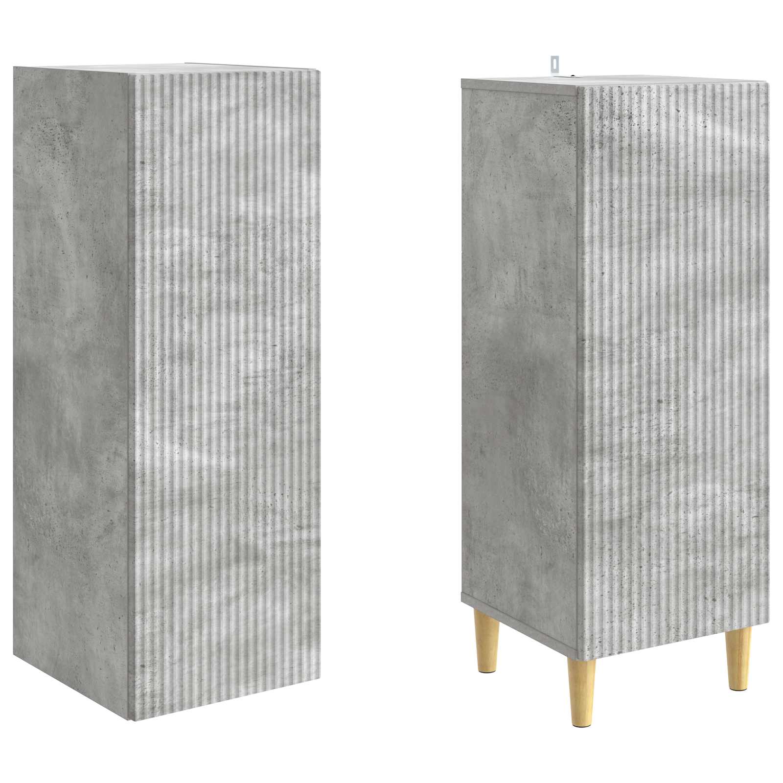 Σέτ Ντουλαπιών 2 pcs 33 x 34,5 x 90 εκ Επεξεργασμένο Ξύλο - Pakobazaar