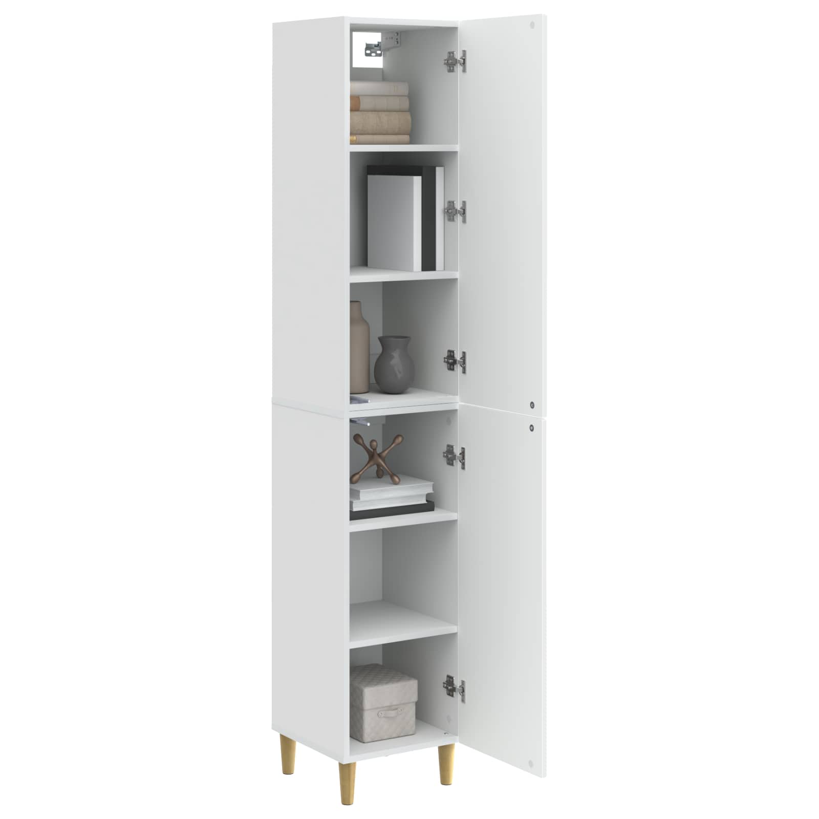 Σέτ Ντουλαπιών 2 pcs 33 x 34,5 x 90 εκ Επεξεργασμένο Ξύλο - Pakobazaar