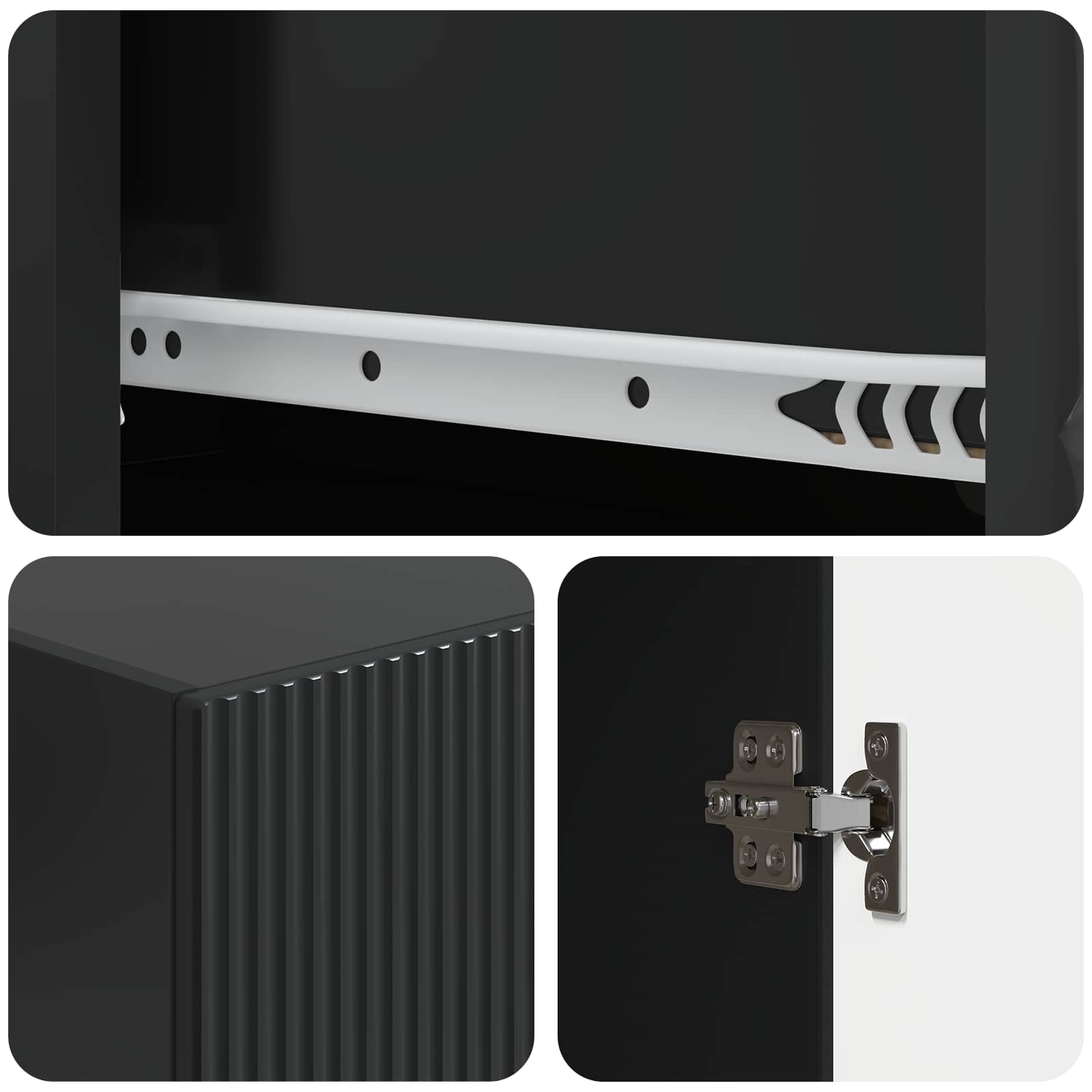 Σέτ Ντουλαπιών 2 pcs 66 x 34,5 x 90 εκ Επεξεργασμένο Ξύλο - Pakobazaar