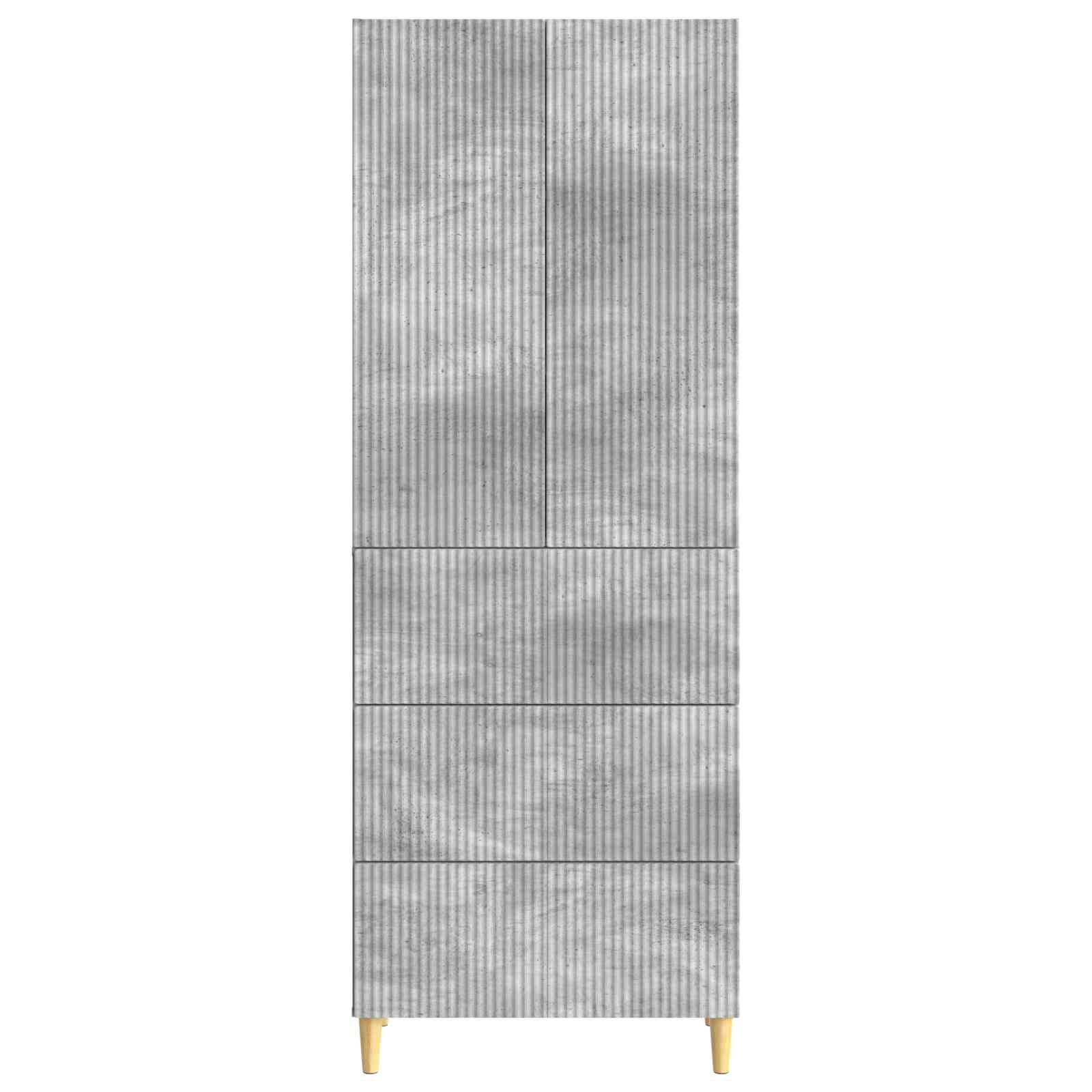 Σέτ Ντουλαπιών 2 pcs 66 x 34,5 x 90 εκ Επεξεργασμένο Ξύλο - Pakobazaar