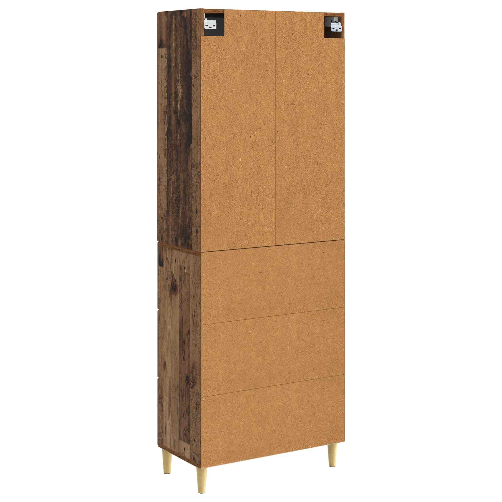 Σέτ Ντουλαπιών 2 pcs 66 x 34,5 x 90 εκ Επεξεργασμένο Ξύλο - Pakobazaar