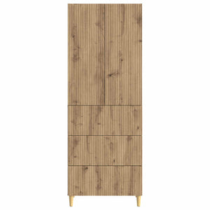 Σέτ Ντουλαπιών 2 pcs 66 x 34,5 x 90 εκ Επεξεργασμένο Ξύλο - Pakobazaar