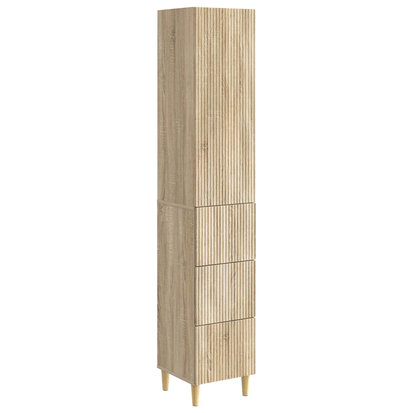 Σέτ Ντουλαπιών 2 pcs 33 x 34,5 x 90 εκ Επεξεργασμένο Ξύλο - Pakobazaar