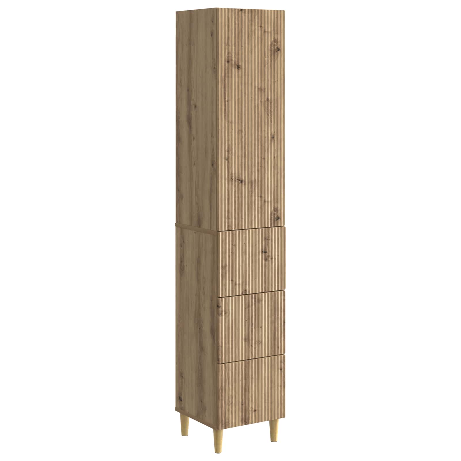 Σέτ Ντουλαπιών 2 pcs 33 x 34,5 x 90 εκ Επεξεργασμένο Ξύλο - Pakobazaar