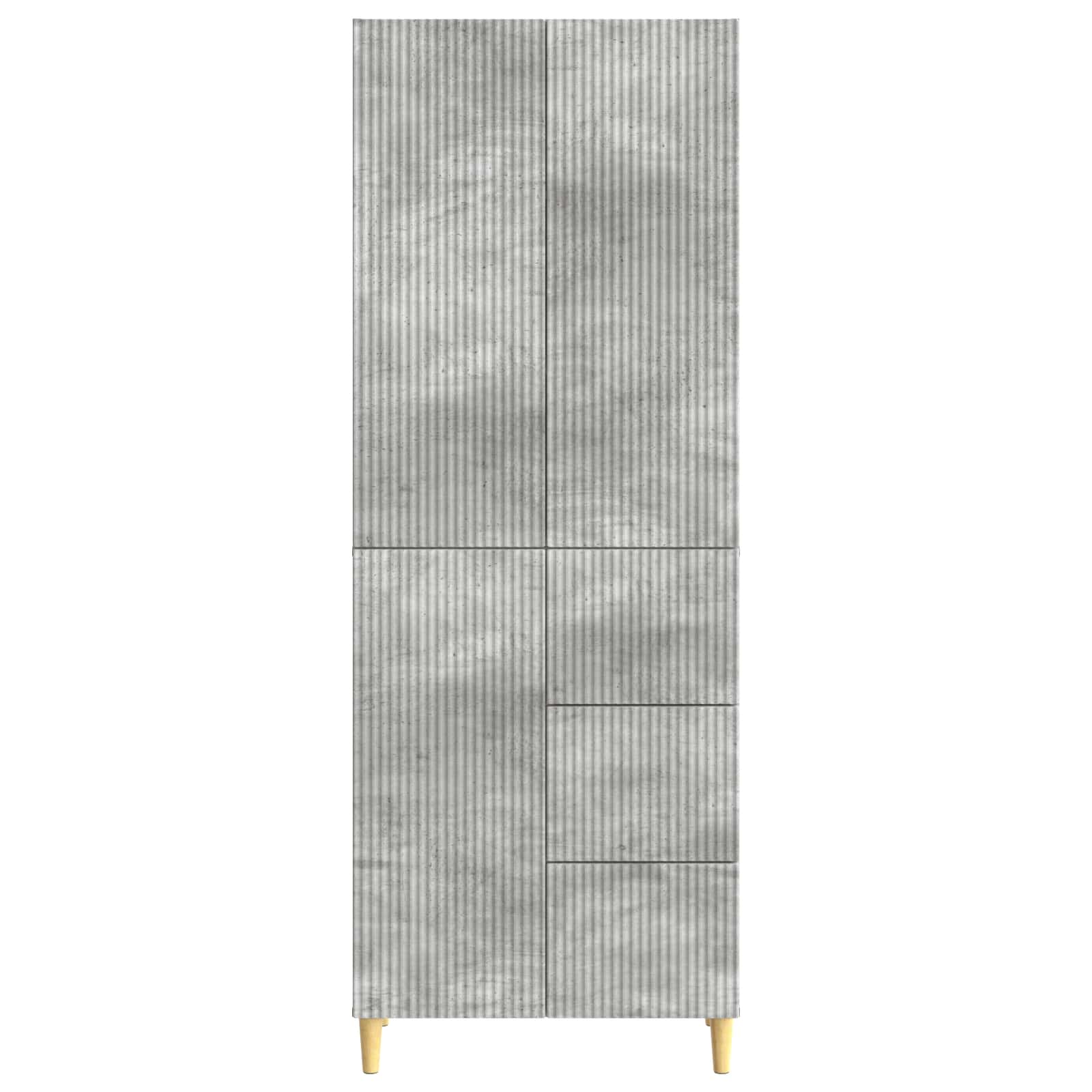 Σέτ Ντουλαπιών 2 pcs 66 x 34,5 x 90 εκ Επεξεργασμένο Ξύλο - Pakobazaar