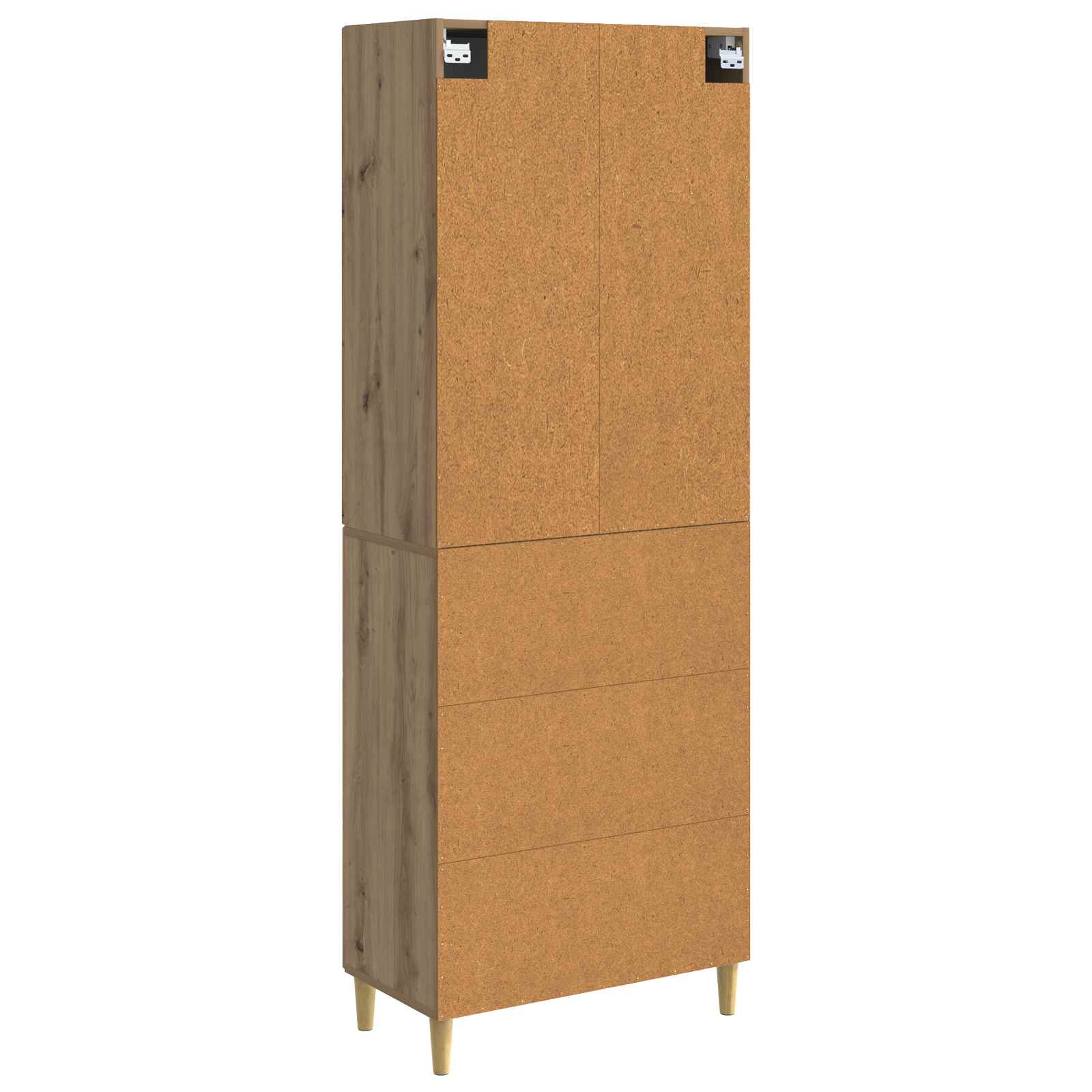 Σέτ Ντουλαπιών 2 pcs 66 x 34,5 x 90 εκ Επεξεργασμένο Ξύλο - Pakobazaar