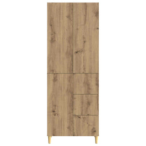 Σέτ Ντουλαπιών 2 pcs 66 x 34,5 x 90 εκ Επεξεργασμένο Ξύλο - Pakobazaar