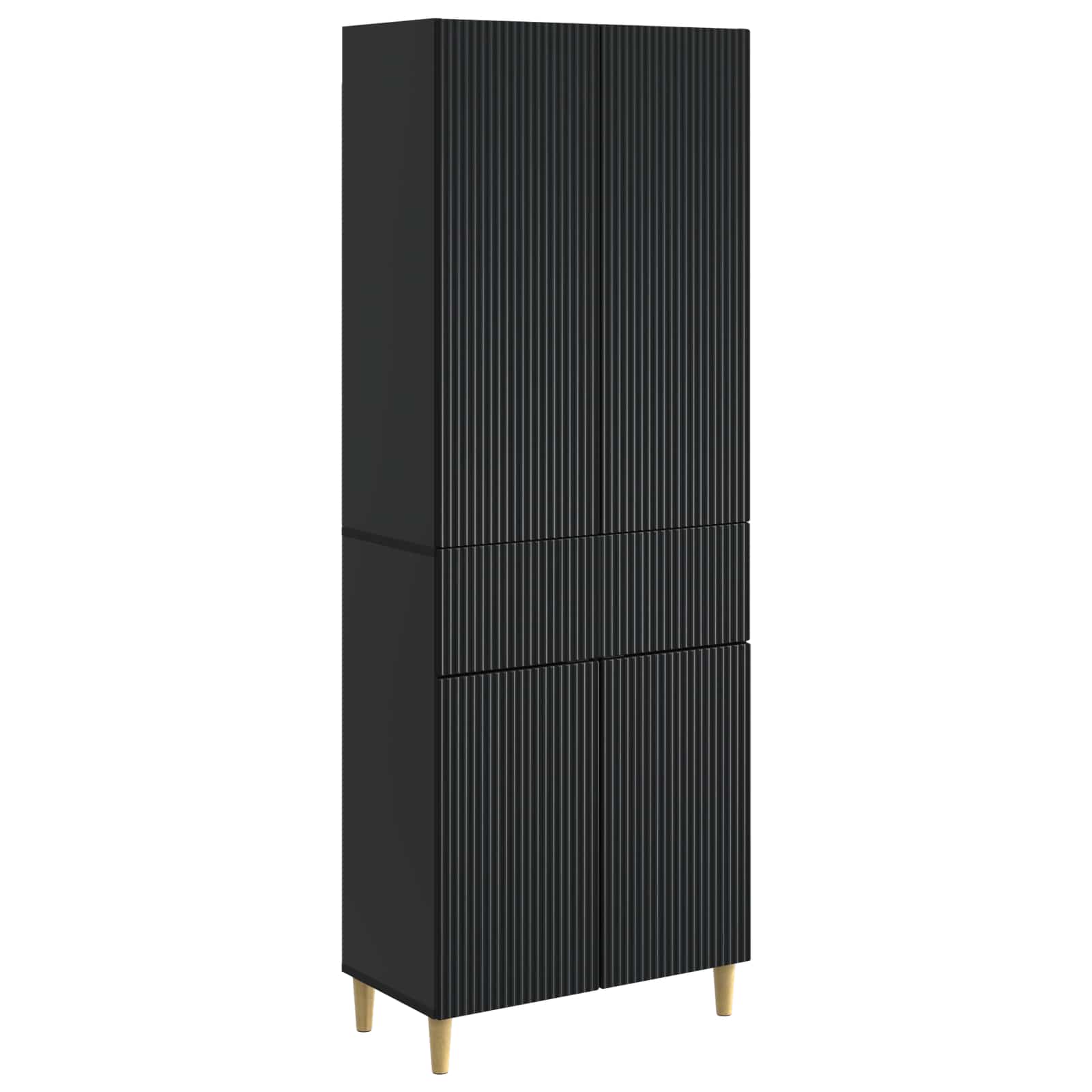 Σέτ Ντουλαπιών 2 pcs 66 x 34,5 x 90 εκ Επεξεργασμένο Ξύλο - Pakobazaar