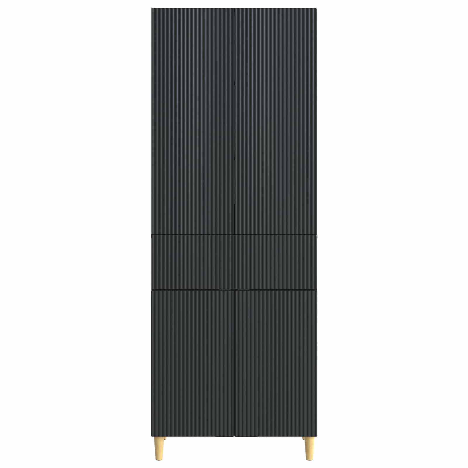 Σέτ Ντουλαπιών 2 pcs 66 x 34,5 x 90 εκ Επεξεργασμένο Ξύλο - Pakobazaar