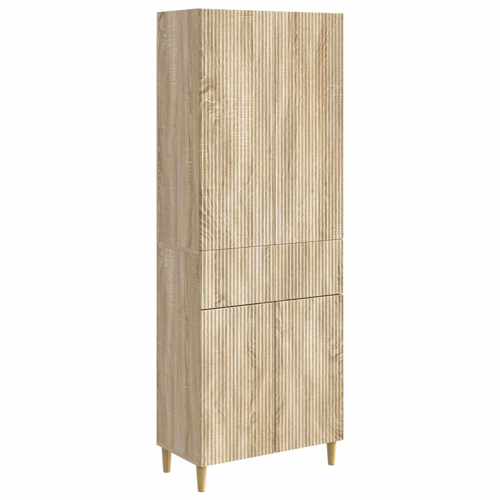 Σέτ Ντουλαπιών 2 pcs 66 x 34,5 x 90 εκ Επεξεργασμένο Ξύλο - Pakobazaar