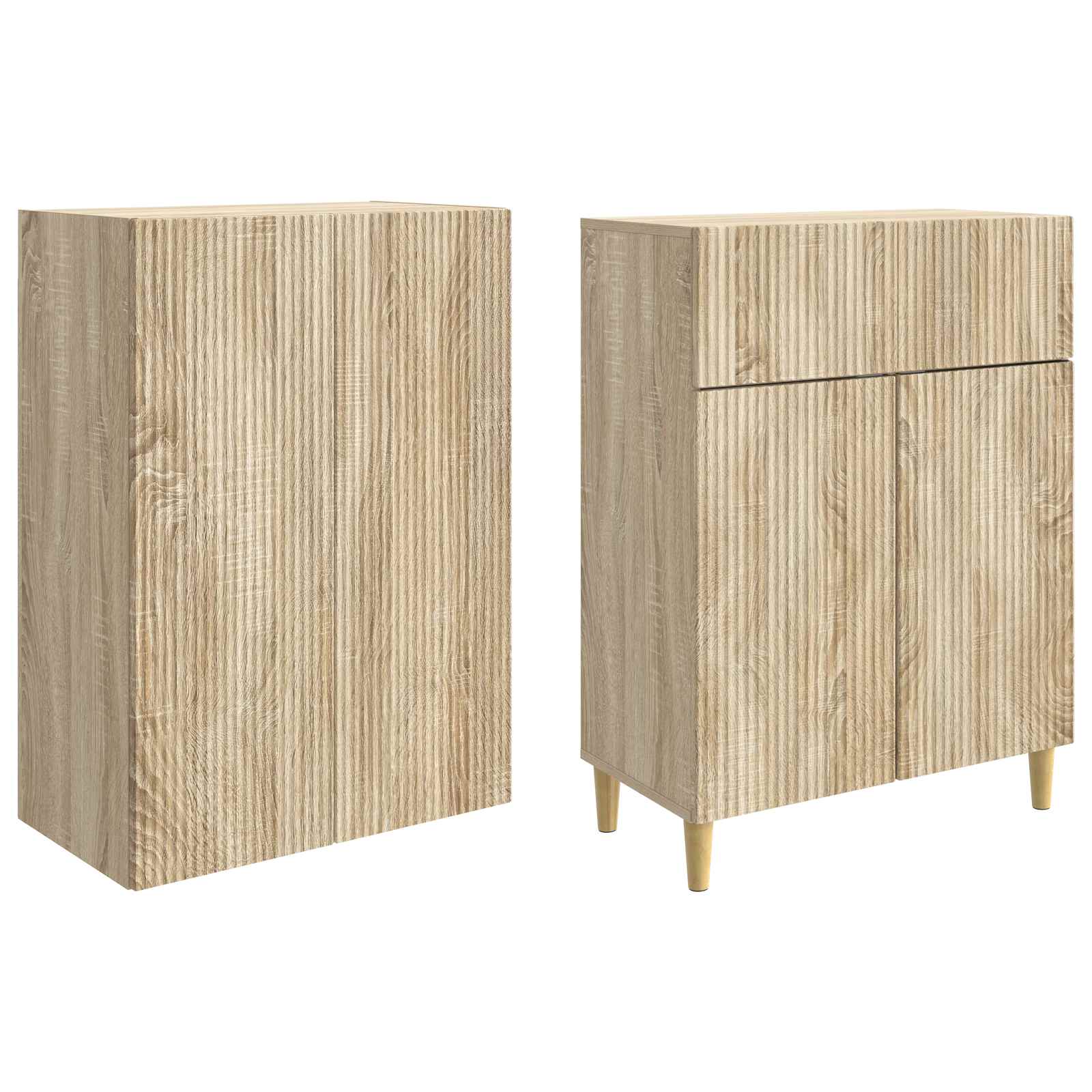 Σέτ Ντουλαπιών 2 pcs 66 x 34,5 x 90 εκ Επεξεργασμένο Ξύλο - Pakobazaar
