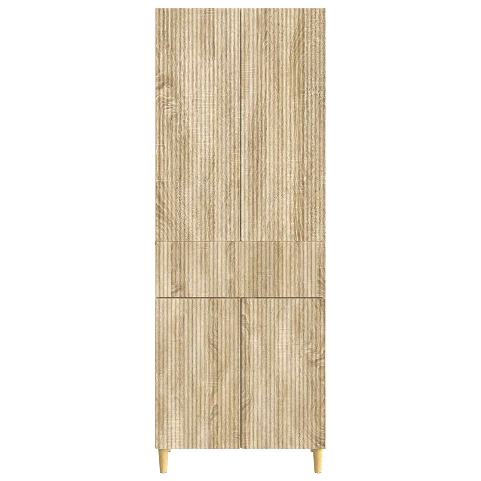 Σέτ Ντουλαπιών 2 pcs 66 x 34,5 x 90 εκ Επεξεργασμένο Ξύλο - Pakobazaar