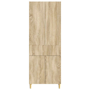 Σέτ Ντουλαπιών 2 pcs 66 x 34,5 x 90 εκ Επεξεργασμένο Ξύλο - Pakobazaar