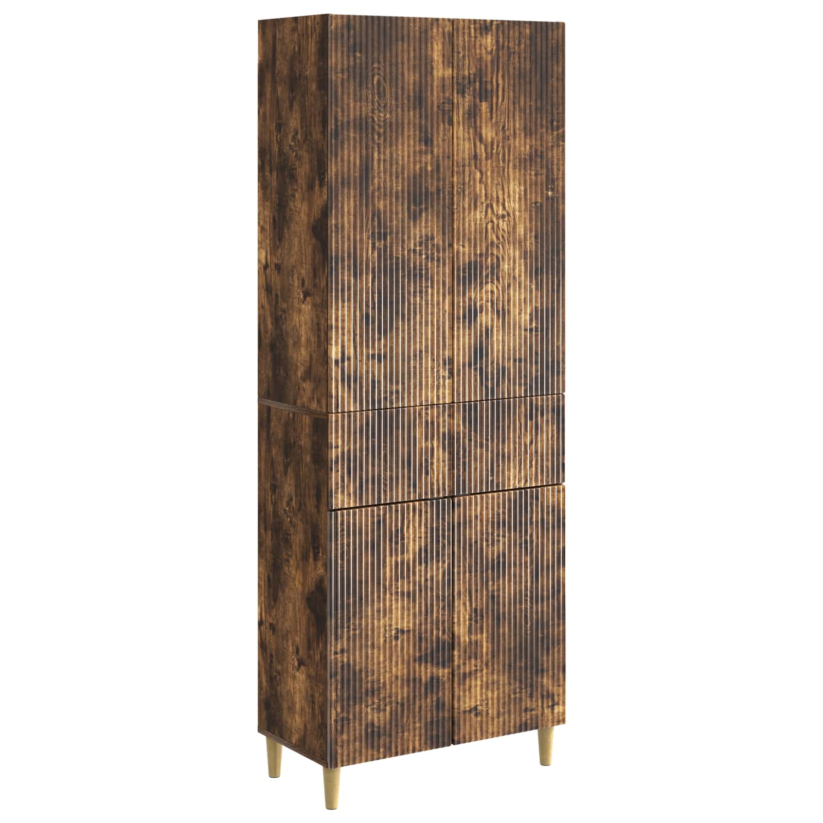Σέτ Ντουλαπιών 2 pcs 66 x 34,5 x 90 εκ Επεξεργασμένο Ξύλο - Pakobazaar