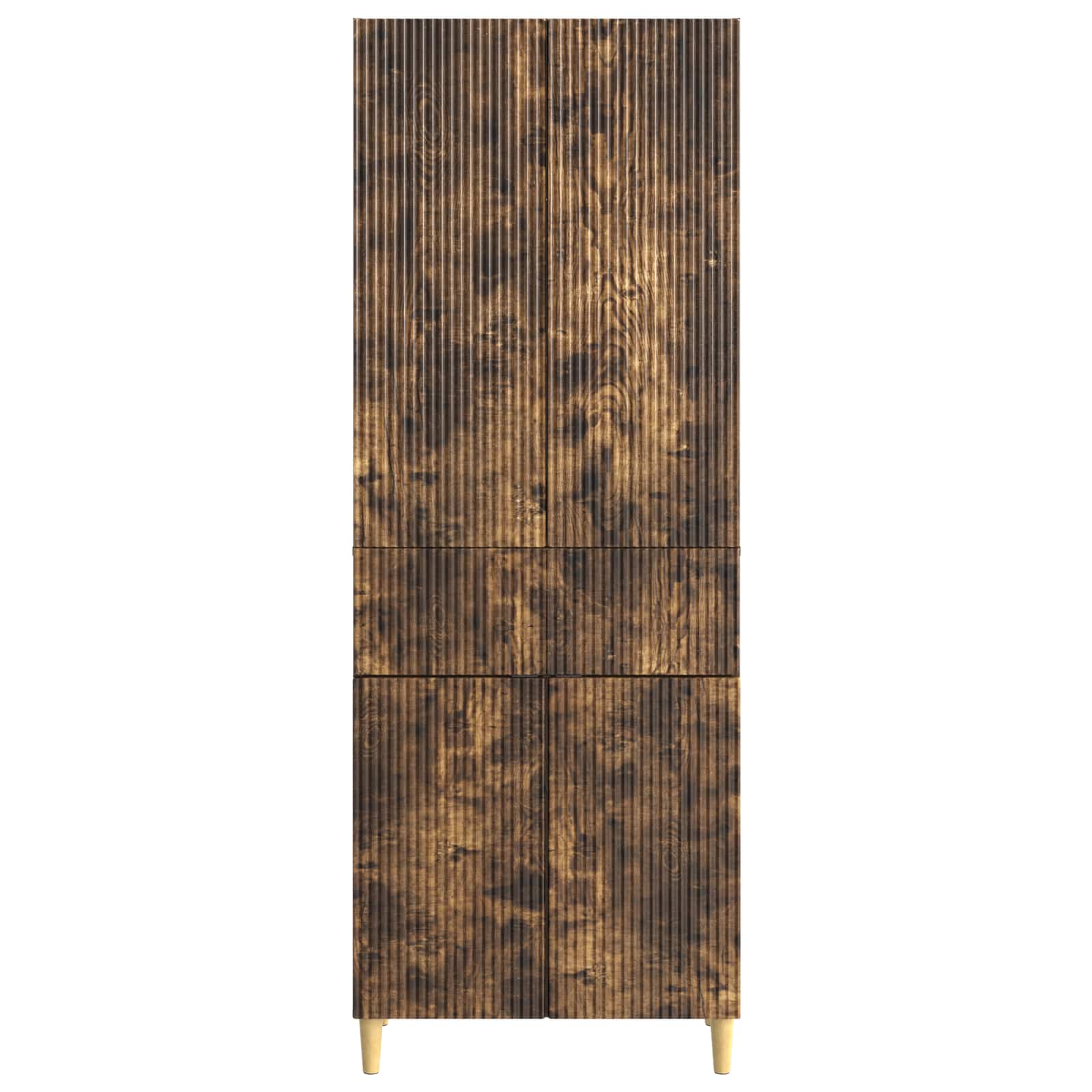 Σέτ Ντουλαπιών 2 pcs 66 x 34,5 x 90 εκ Επεξεργασμένο Ξύλο - Pakobazaar