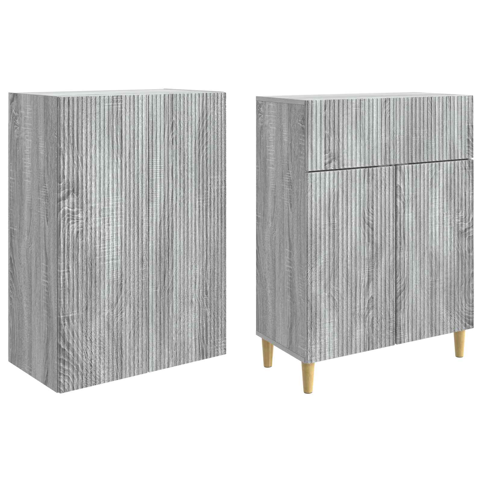 Σέτ Ντουλαπιών 2 pcs 66 x 34,5 x 90 εκ Επεξεργασμένο Ξύλο - Pakobazaar
