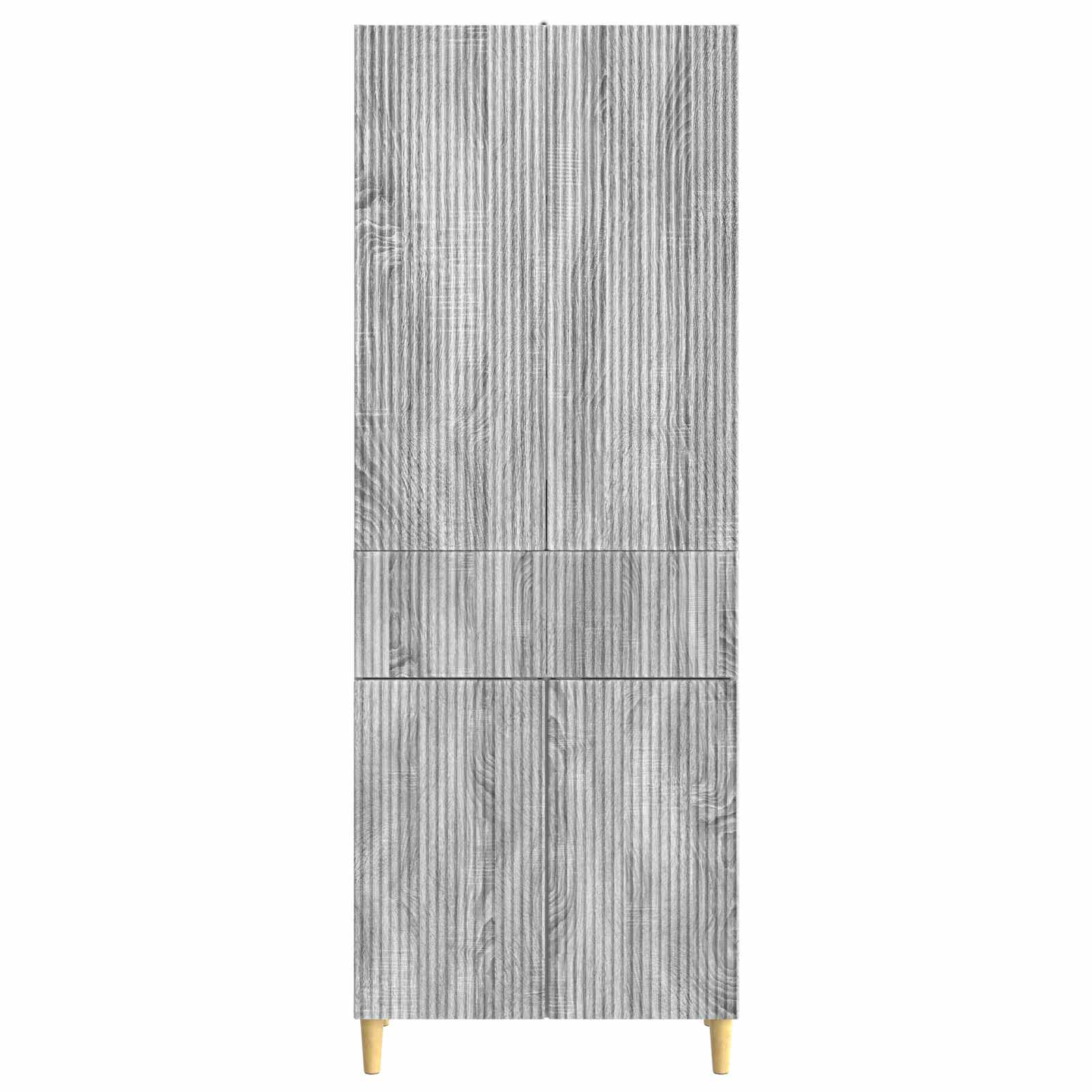 Σέτ Ντουλαπιών 2 pcs 66 x 34,5 x 90 εκ Επεξεργασμένο Ξύλο - Pakobazaar