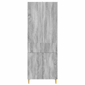Σέτ Ντουλαπιών 2 pcs 66 x 34,5 x 90 εκ Επεξεργασμένο Ξύλο - Pakobazaar