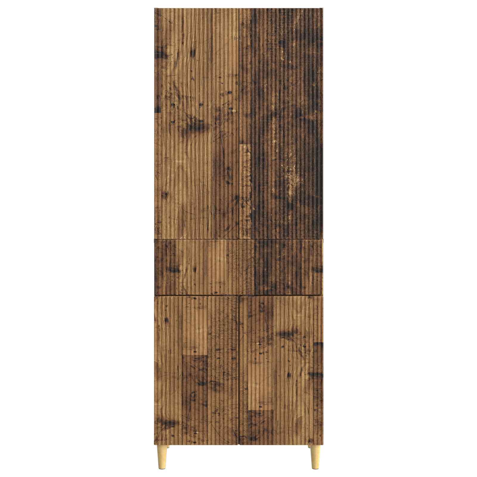 Σέτ Ντουλαπιών 2 pcs 66 x 34,5 x 90 εκ Επεξεργασμένο Ξύλο - Pakobazaar