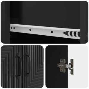 Σέτ Ντουλαπιών 2 pcs 66 x 34,5 x 95 εκ. Επεξεργασμένο Ξύλο - Pakobazaar