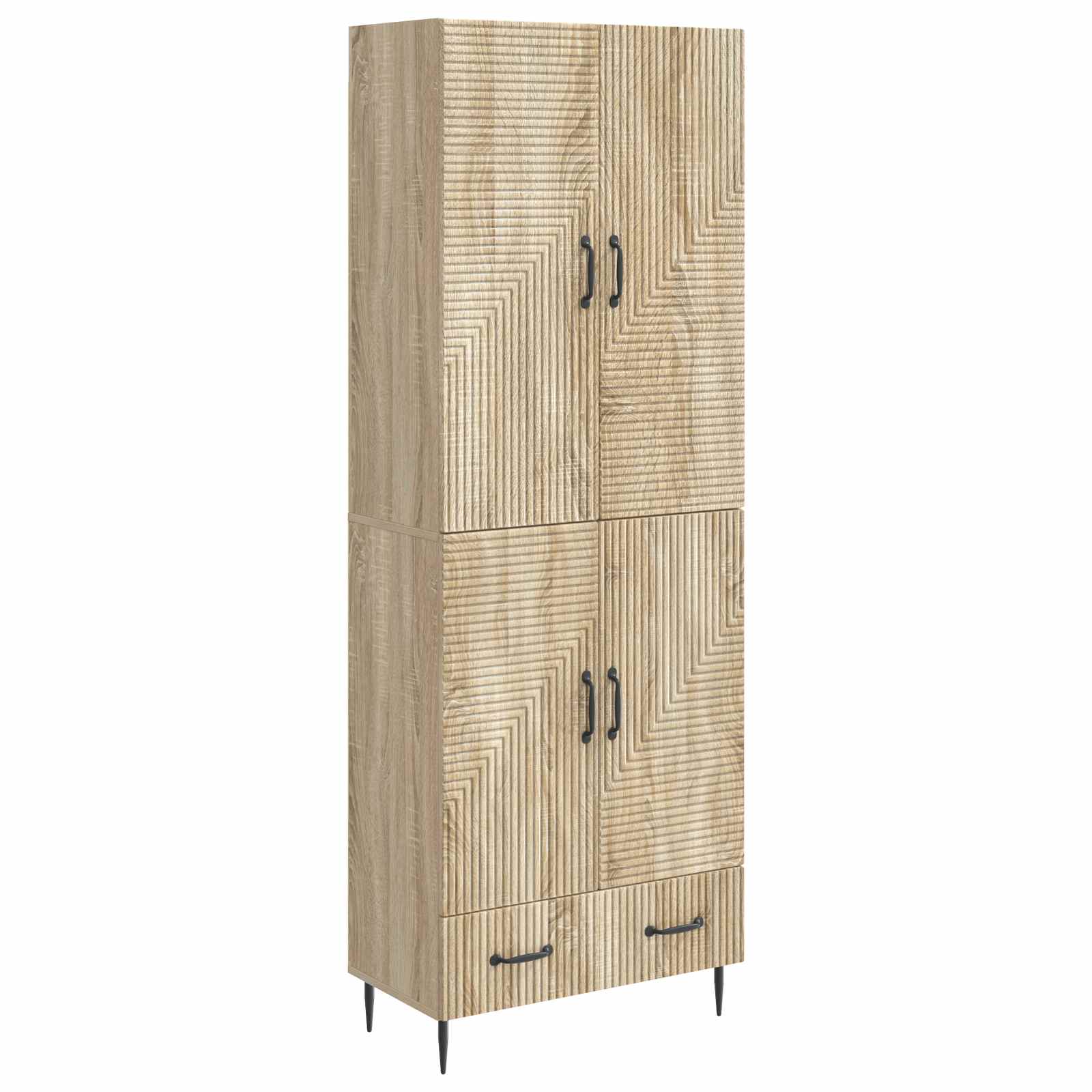 Σέτ Ντουλαπιών 2 pcs 66 x 34,5 x 95 εκ. Επεξεργασμένο Ξύλο - Pakobazaar