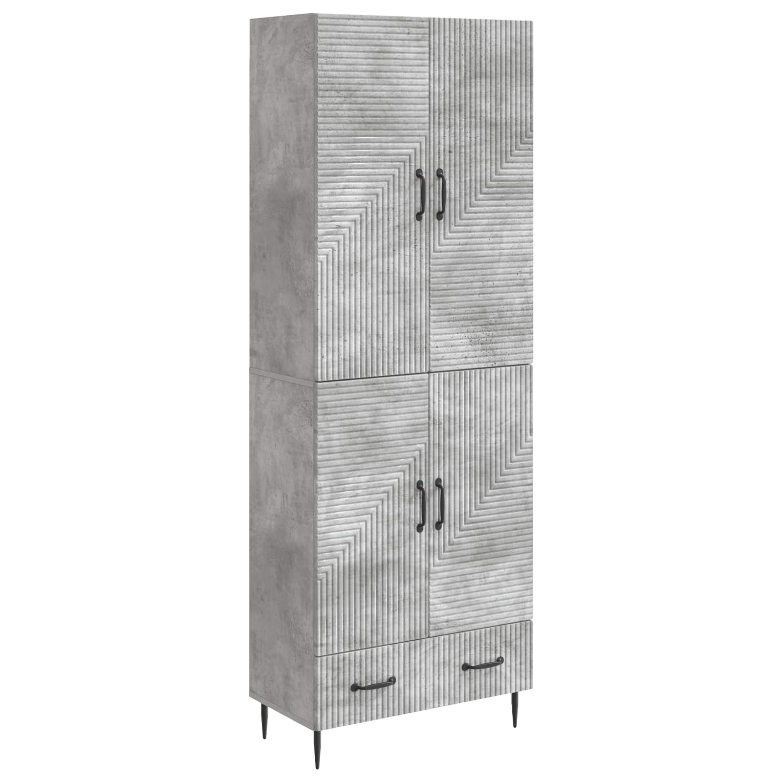 Σέτ Ντουλαπιών 2 pcs 66 x 34,5 x 95 εκ. Επεξεργασμένο Ξύλο - Pakobazaar